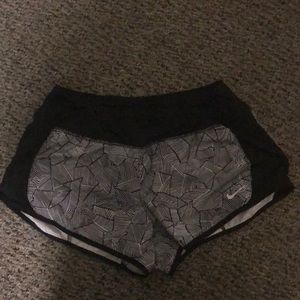 Nike patterned running shorts